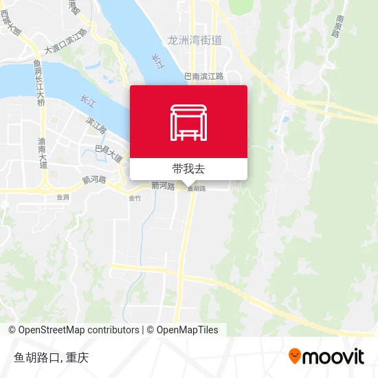 鱼胡路口地图