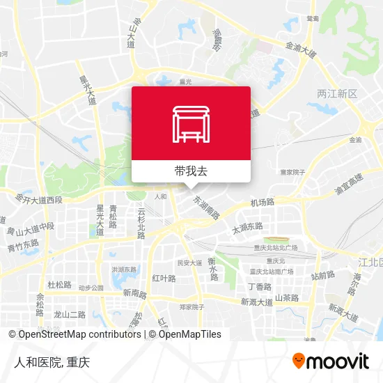 人和医院地图