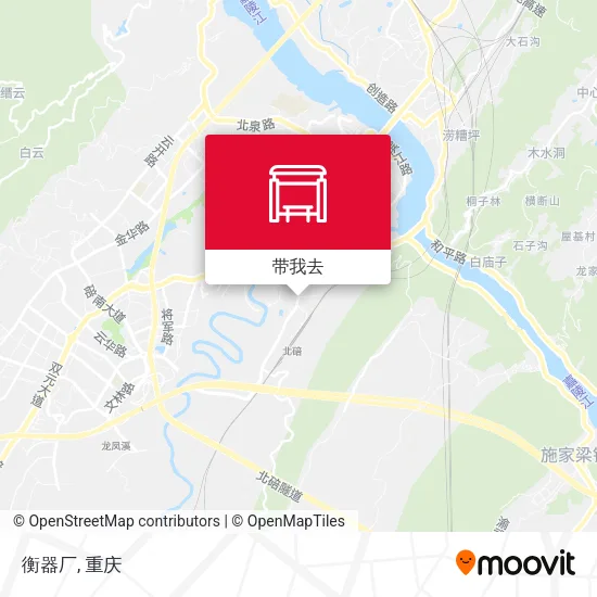 衡器厂地图