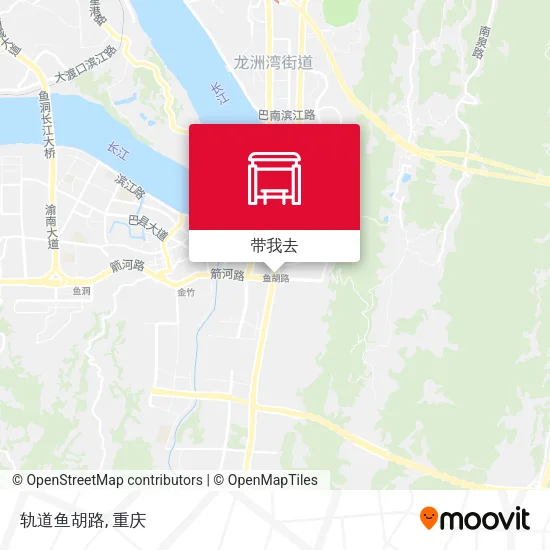 轨道鱼胡路地图