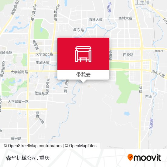 森华机械公司地图