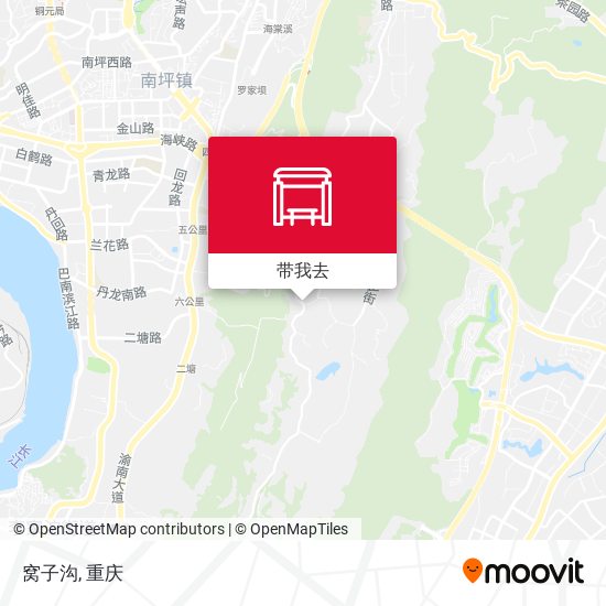 窝子沟地图