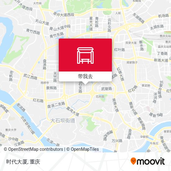 时代大厦地图
