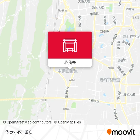 华龙小区地图