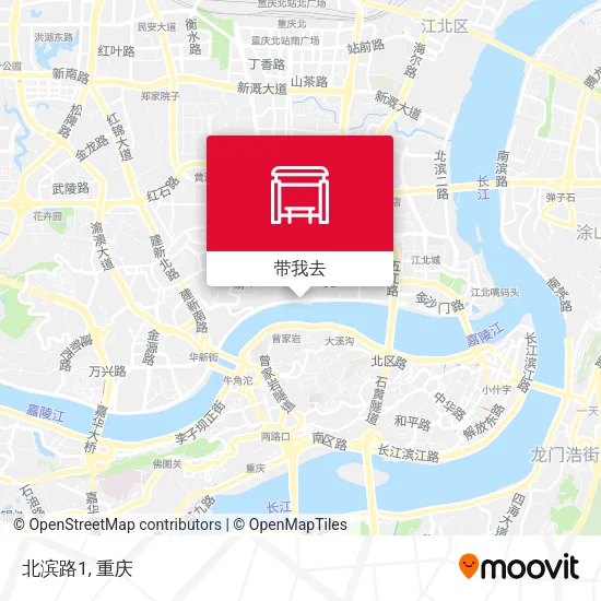 北滨路1地图