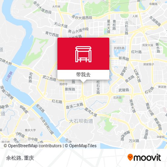 余松路地图