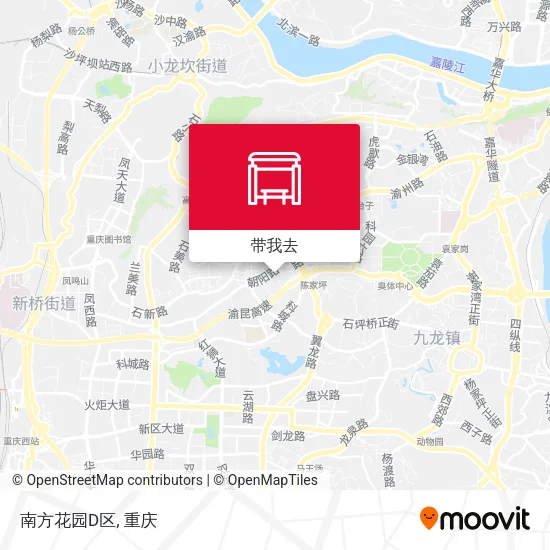 南方花园D区地图