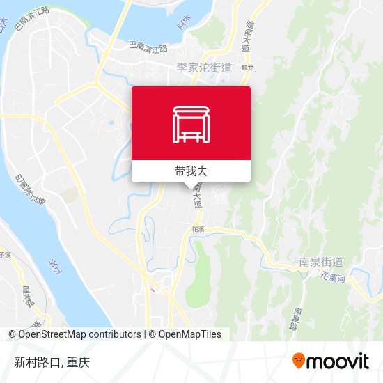 新村路口地图