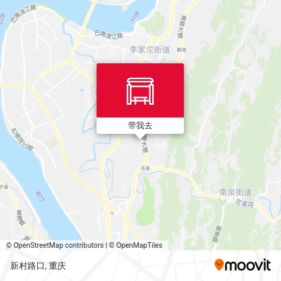 新村路口地图