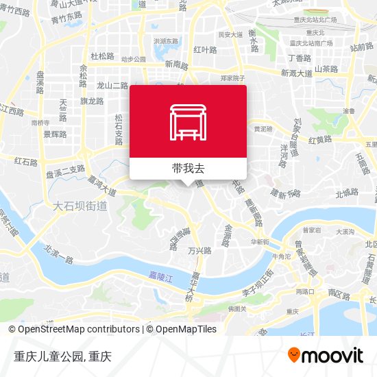 重庆儿童公园地图