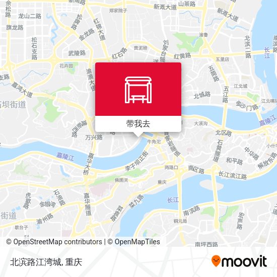 北滨路江湾城地图