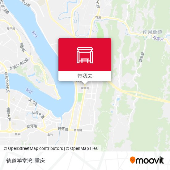 轨道学堂湾地图