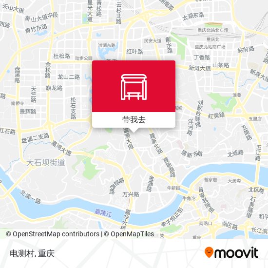 电测村地图