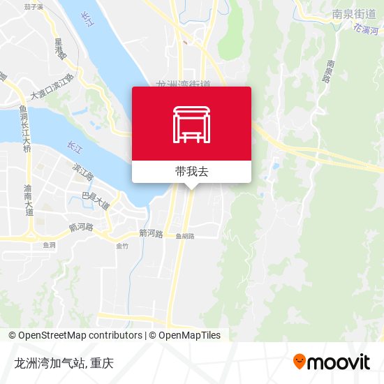 龙洲湾加气站地图