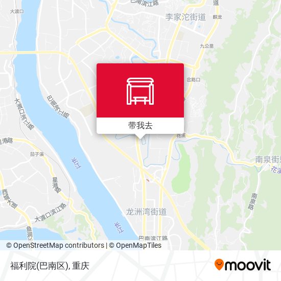 福利院(巴南区)地图