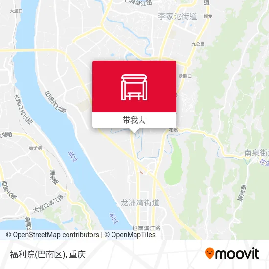 福利院(巴南区)地图