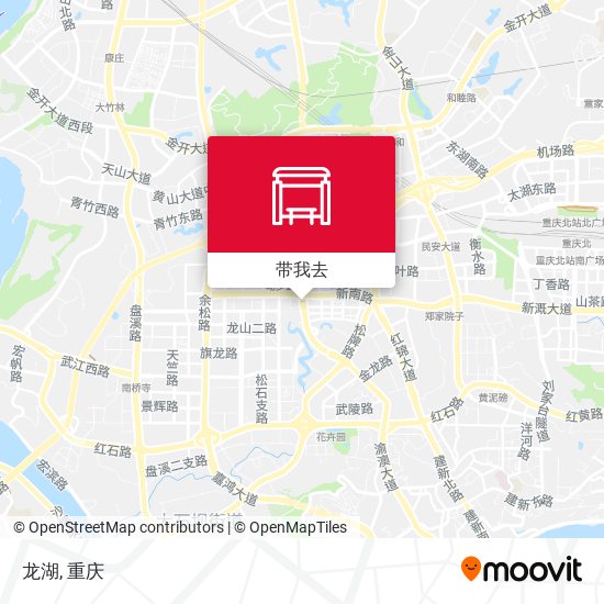 龙湖地图