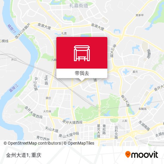 金州大道1地图