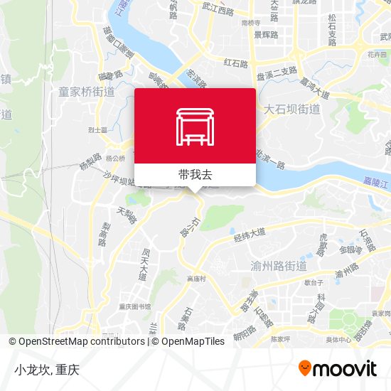 小龙坎地图