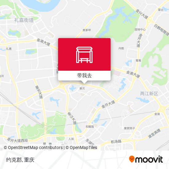 约克郡地图