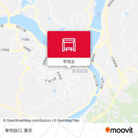 黎明路口地图