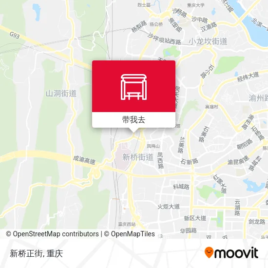 新桥正街地图