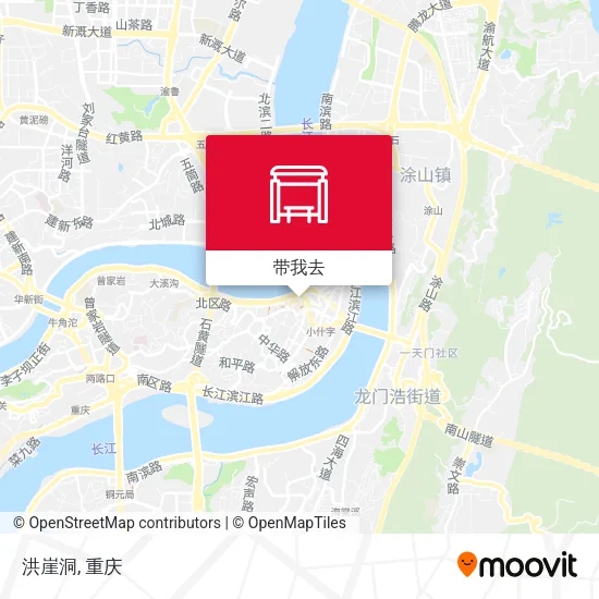 洪崖洞地图