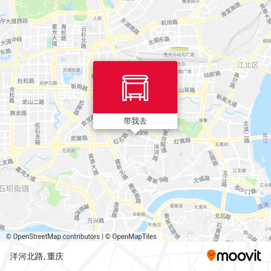 洋河北路地图