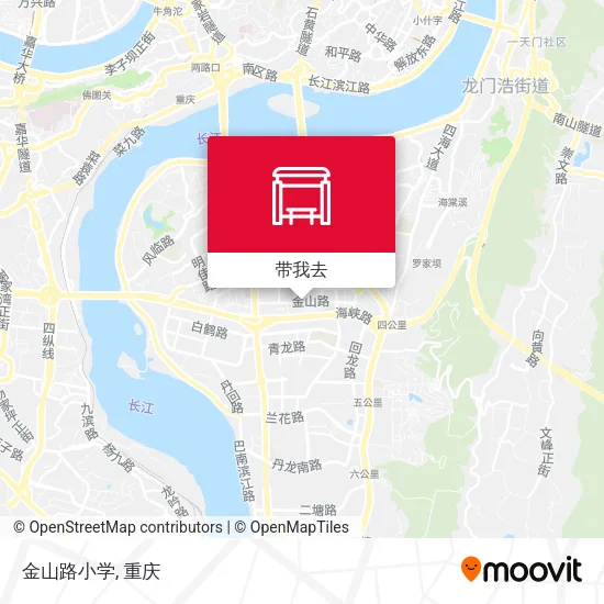 金山路小学地图
