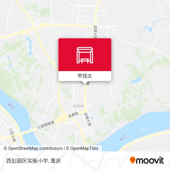 西彭园区实验小学地图