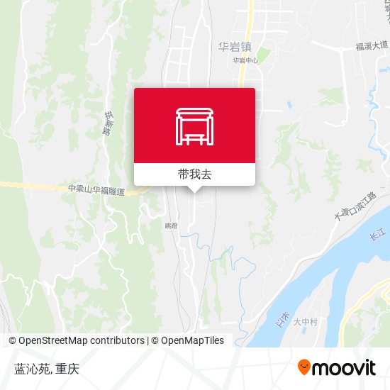 蓝沁苑地图