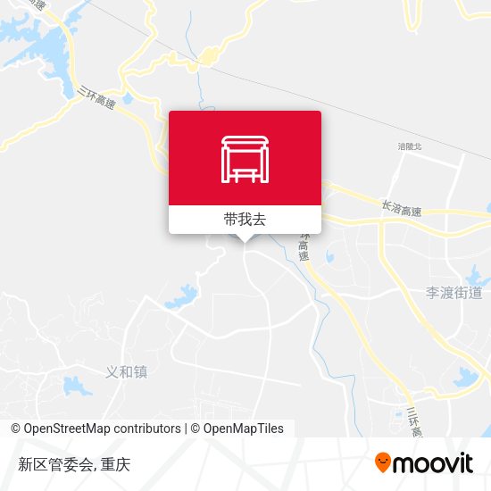 新区管委会地图