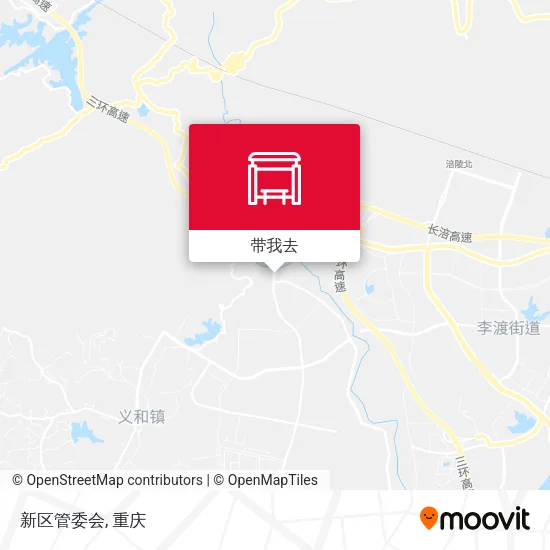 新区管委会地图
