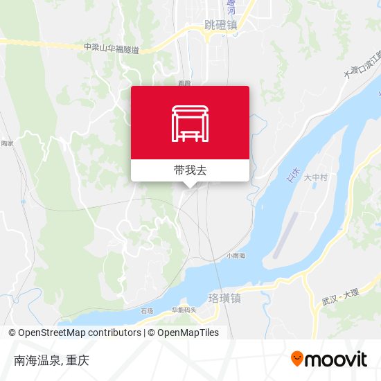 南海温泉地图