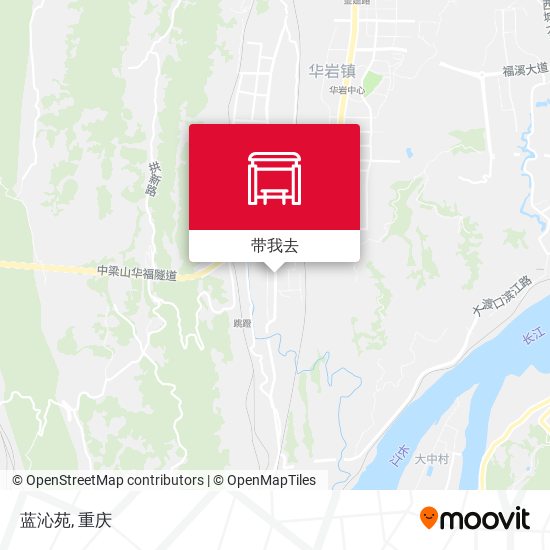 蓝沁苑地图