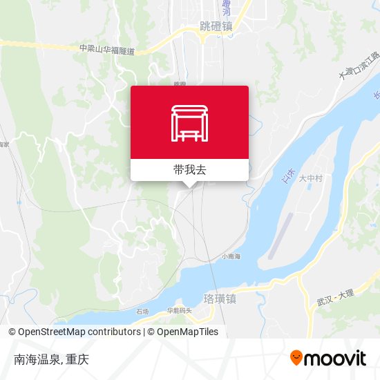 南海温泉地图