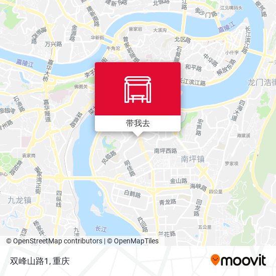 双峰山路1地图