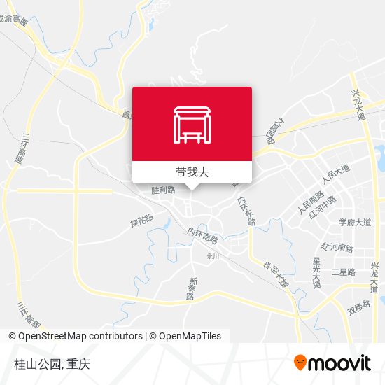 桂山公园地图