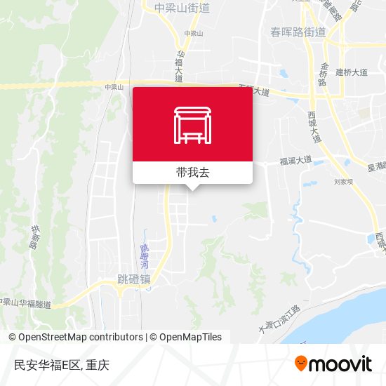 民安华福E区地图
