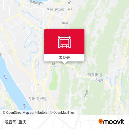 观音阁地图