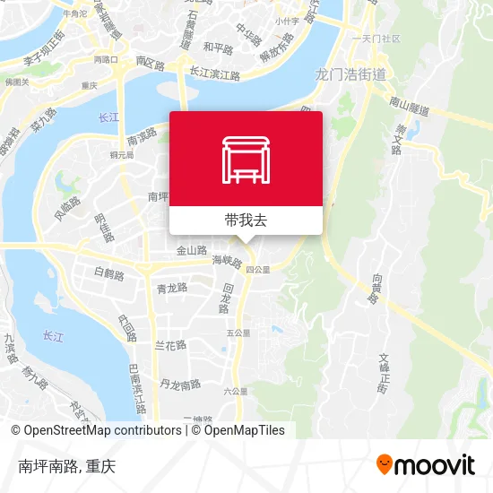 南坪南路地图