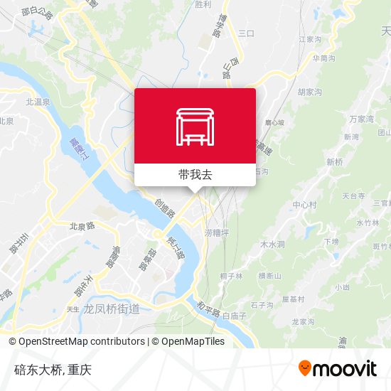 碚东大桥地图