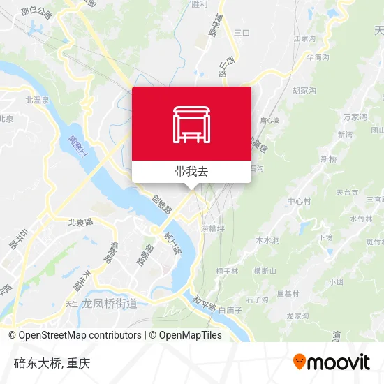 碚东大桥地图