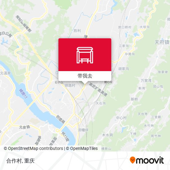 合作村地图