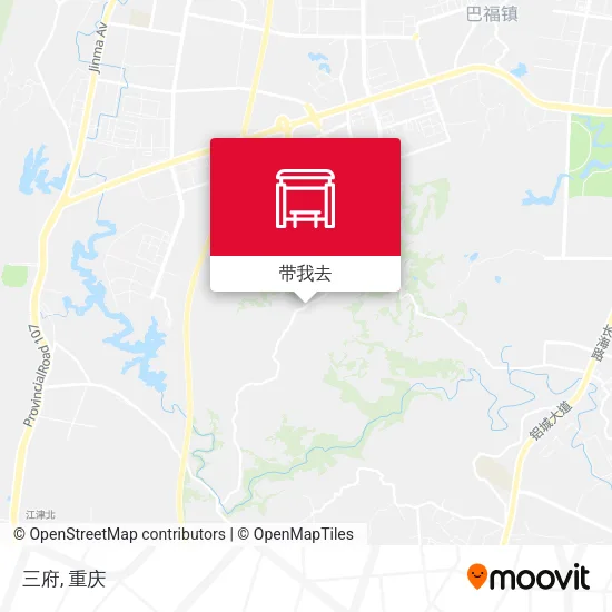 三府地图