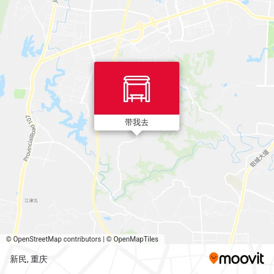 新民地图