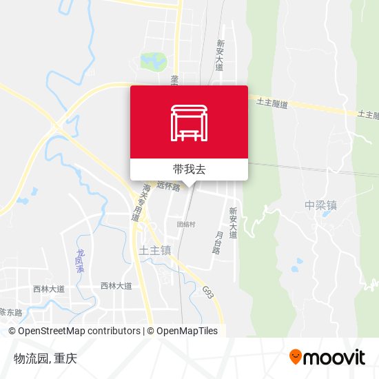 物流园地图