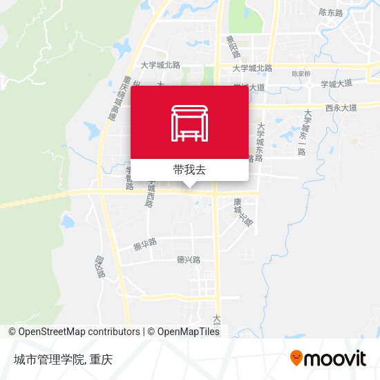 城市管理学院地图
