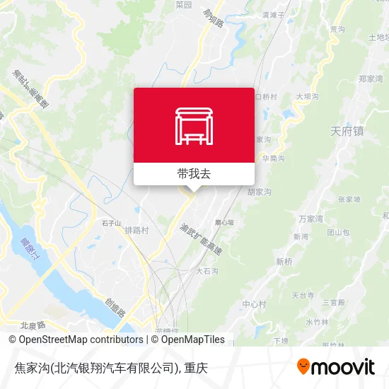 焦家沟(北汽银翔汽车有限公司)地图