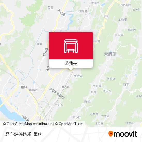 磨心坡铁路桥地图